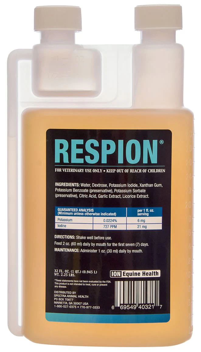 Respion Equine Respiratory Support - Healthber