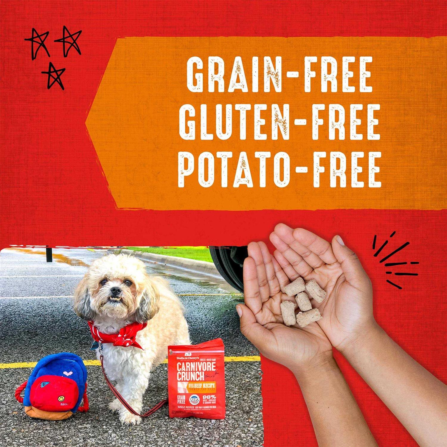 Stella & Chewy’s Carnivore Crunch Dog Treats - Healthber