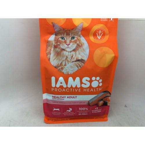 Iams Proactive Health Salmon Adult Dry Cat Food - Healthber