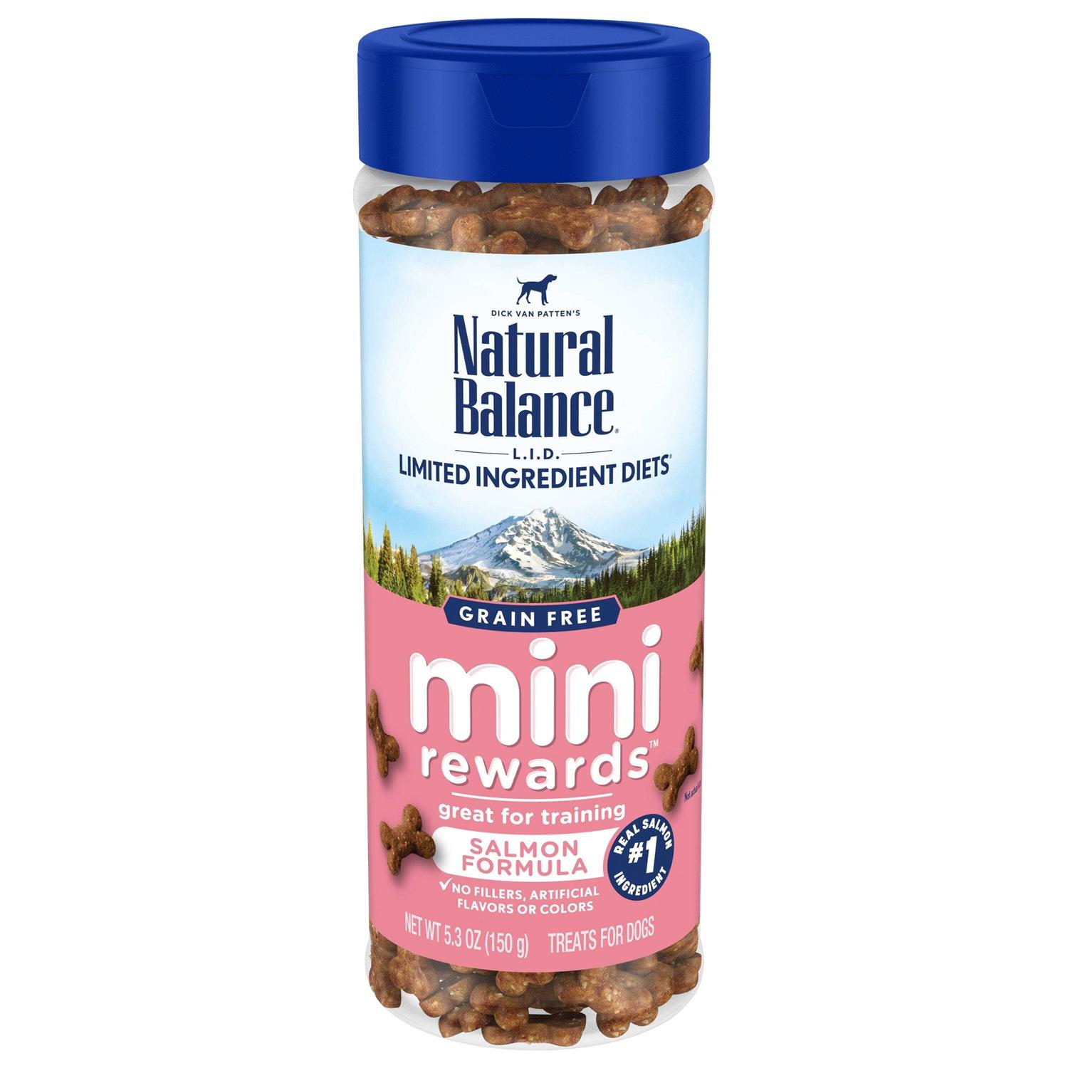 Natural Balance Mini Rewards Treats 5.3oz Salmon - Healthber