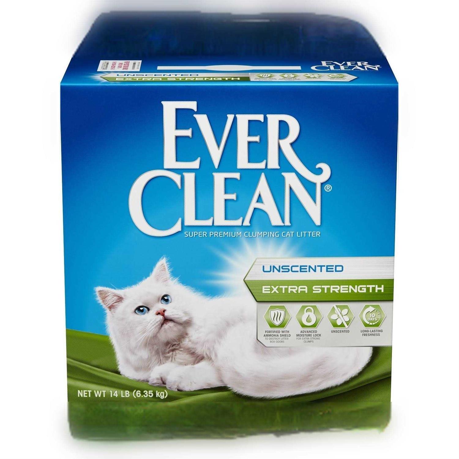 Ever Clean Extra Strength Unscented Cat Litter - Healthber