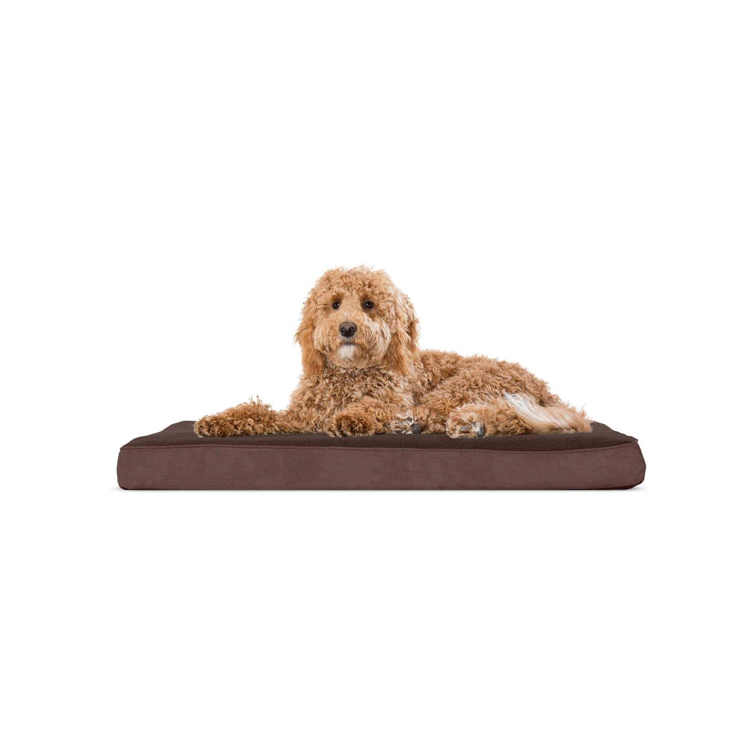 FurHaven Deluxe Suede Pet Bed - Healthber
