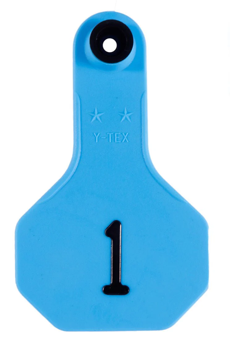Special Order Y-Tex Numbered 2-Piece Ear Tags, 25 ct - Healthber