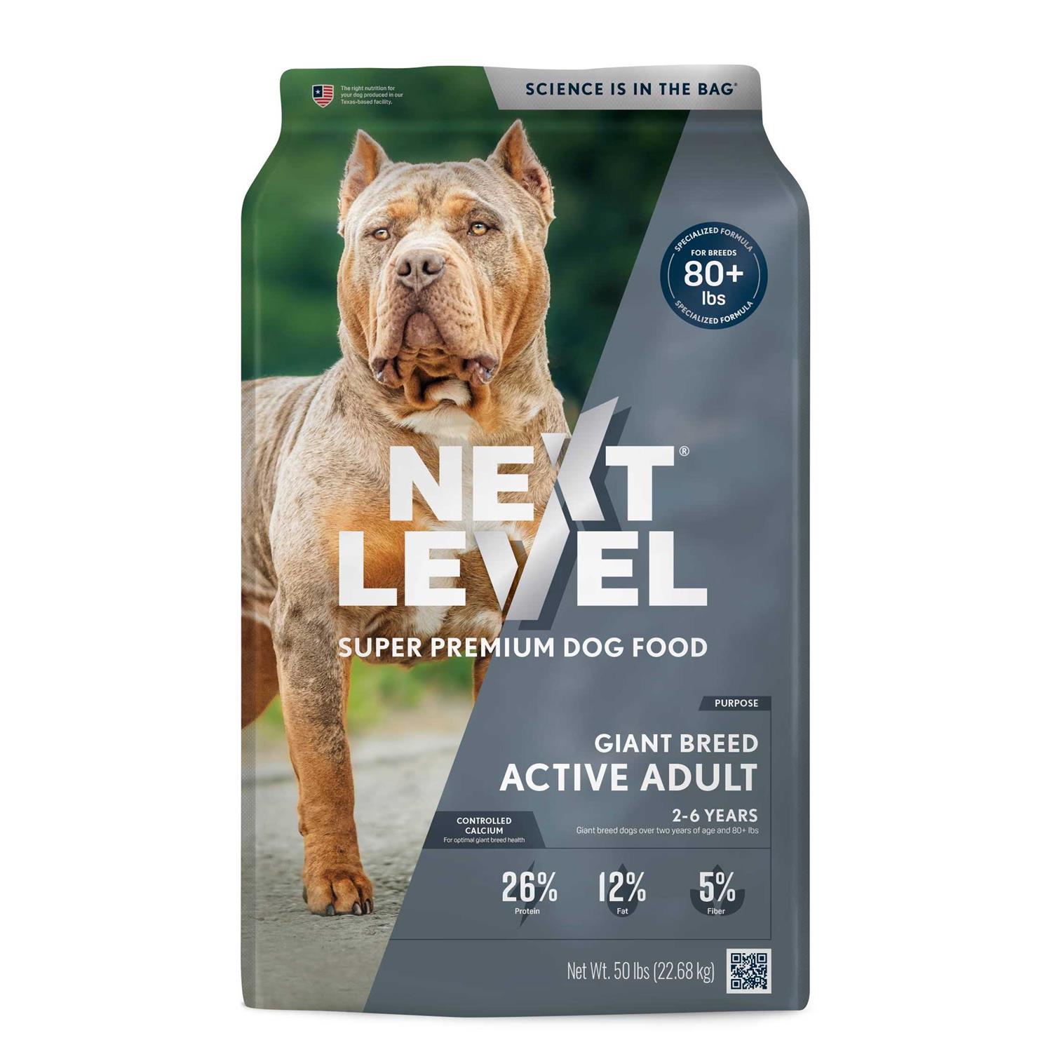 Next Level Giant Breed Active Adult Dry Dog Food - Healthber