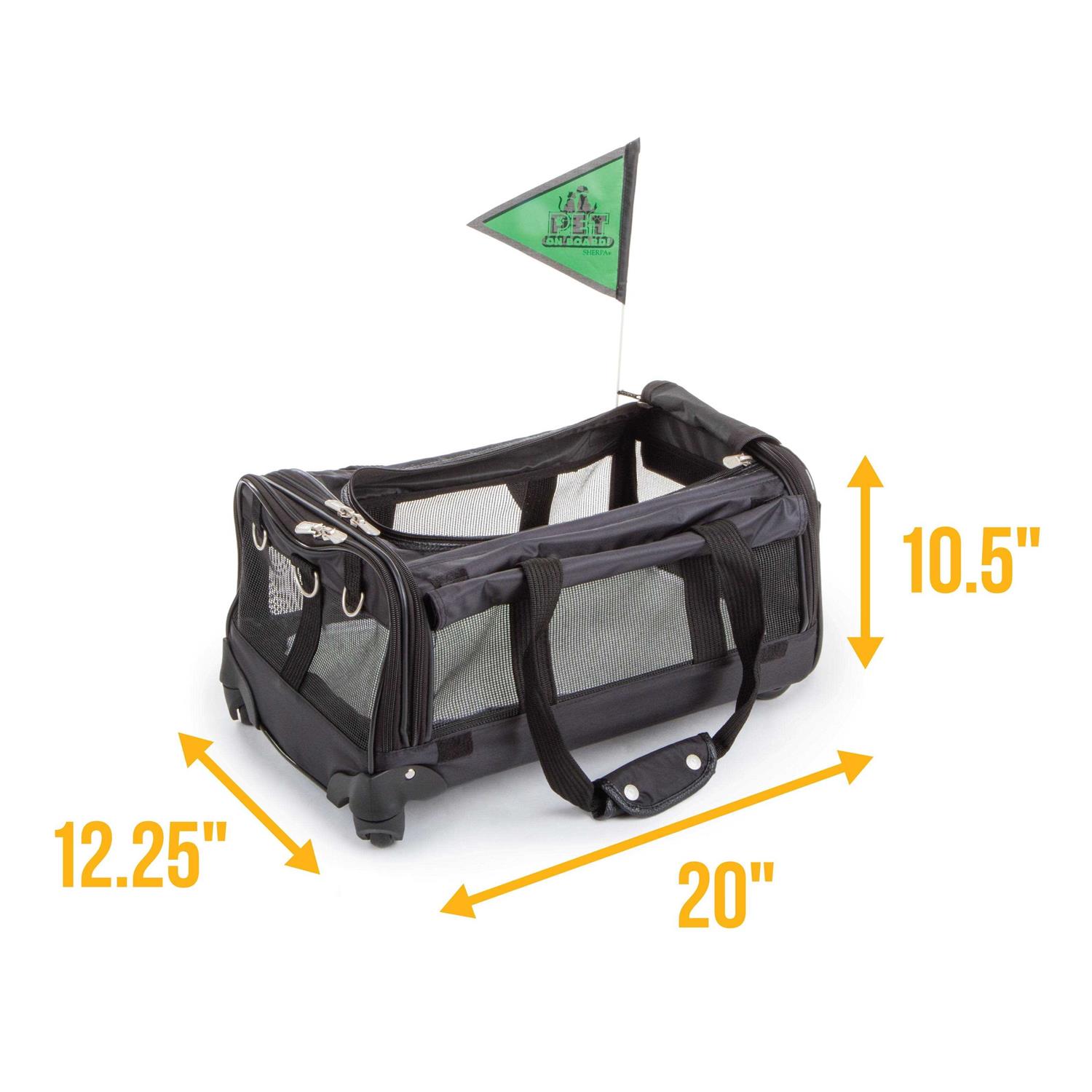 Sherpa Pet Carrier Ultimate On Wheels - Healthber