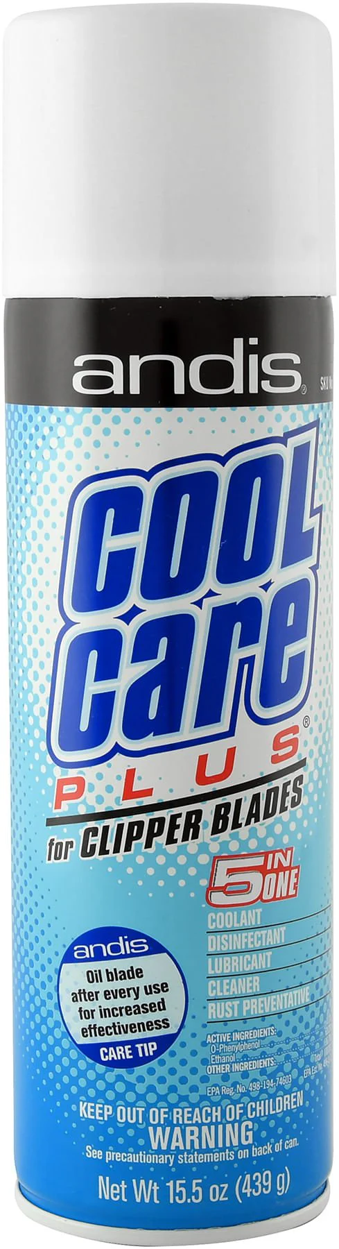 Andis Cool Care Plus, 15.5 oz - Healthber