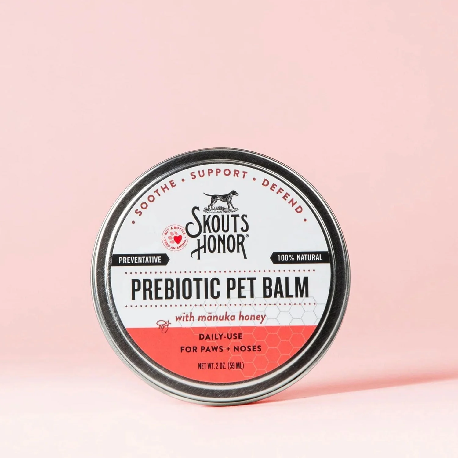Skout's Honor Prebiotic Pet Balm, 2 oz - Healthber