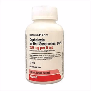 Rx Cephalexin (Generic) Oral Suspension for Dogs - Healthber