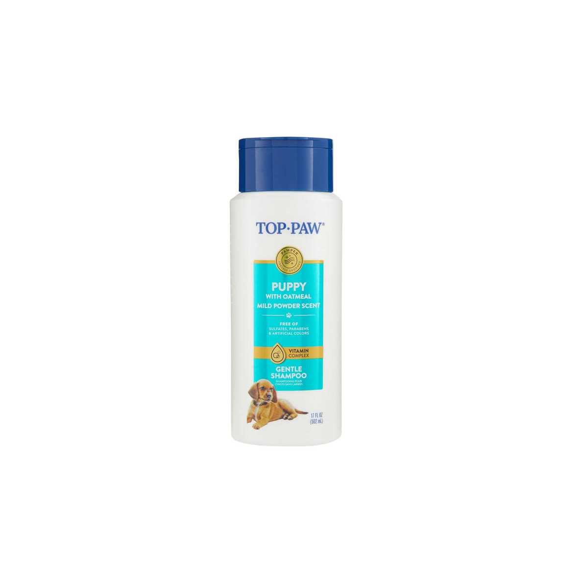 Top Paw Gentle Puppy Oatmeal Shampoo Mild Powder Scent - Healthber
