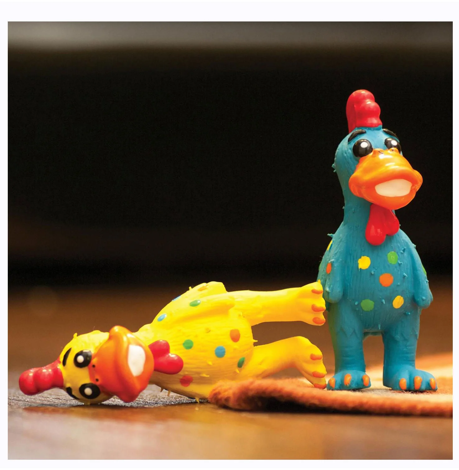 Globkens Latex Chicken Dog Toys - Healthber