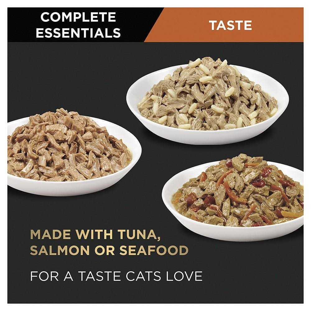 Purina Pro Plan Wet Cat Food Variety Pack Seafood Favorites - Healthber