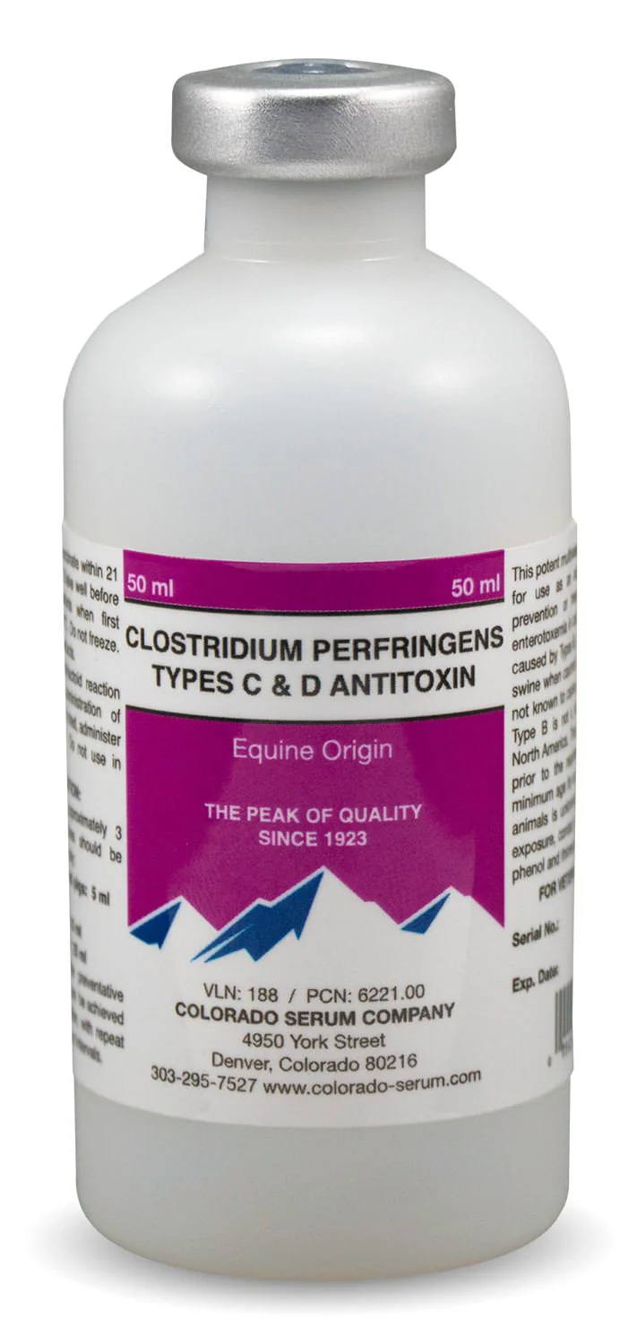Clostridium Perfringens Types C & D Antitoxin Vaccine - Healthber