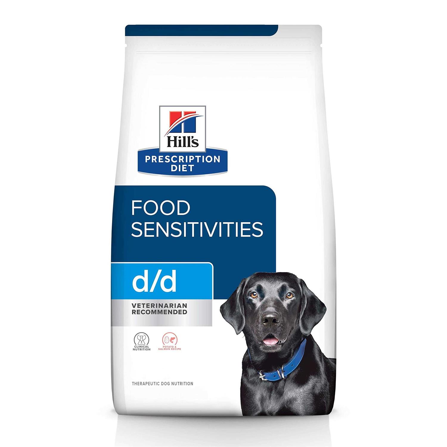 Hill’s Prescription Diet d/d Food Sensitivities Potato & Salmon Formula Dry Dog Food - Healthber