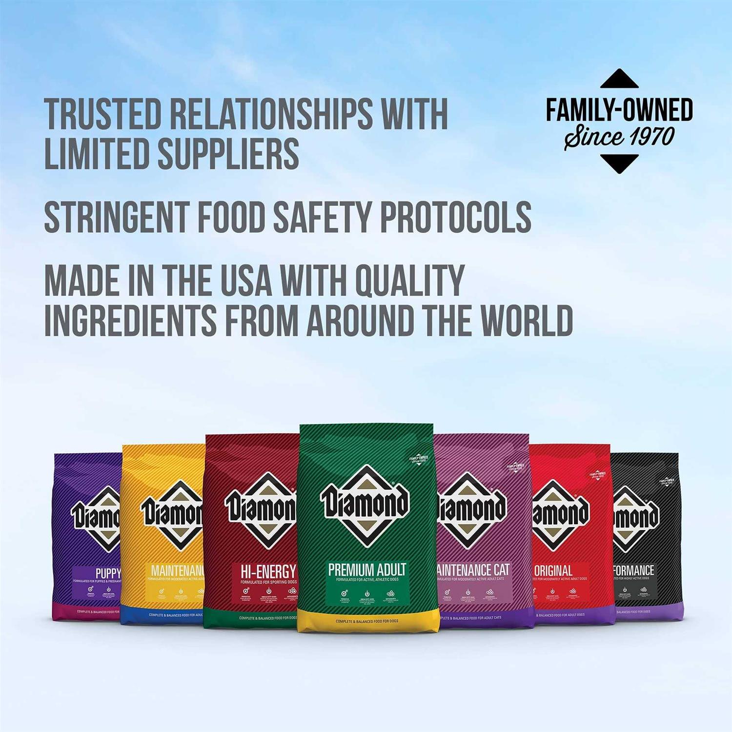 Diamond Dog Food Premium Adult - Healthber
