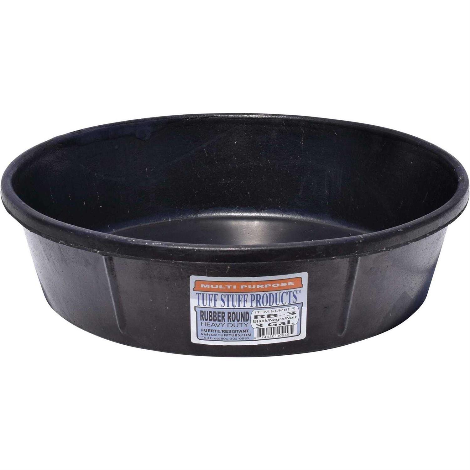 Tuff Stuff Products Rubber Round Feeder - Healthber