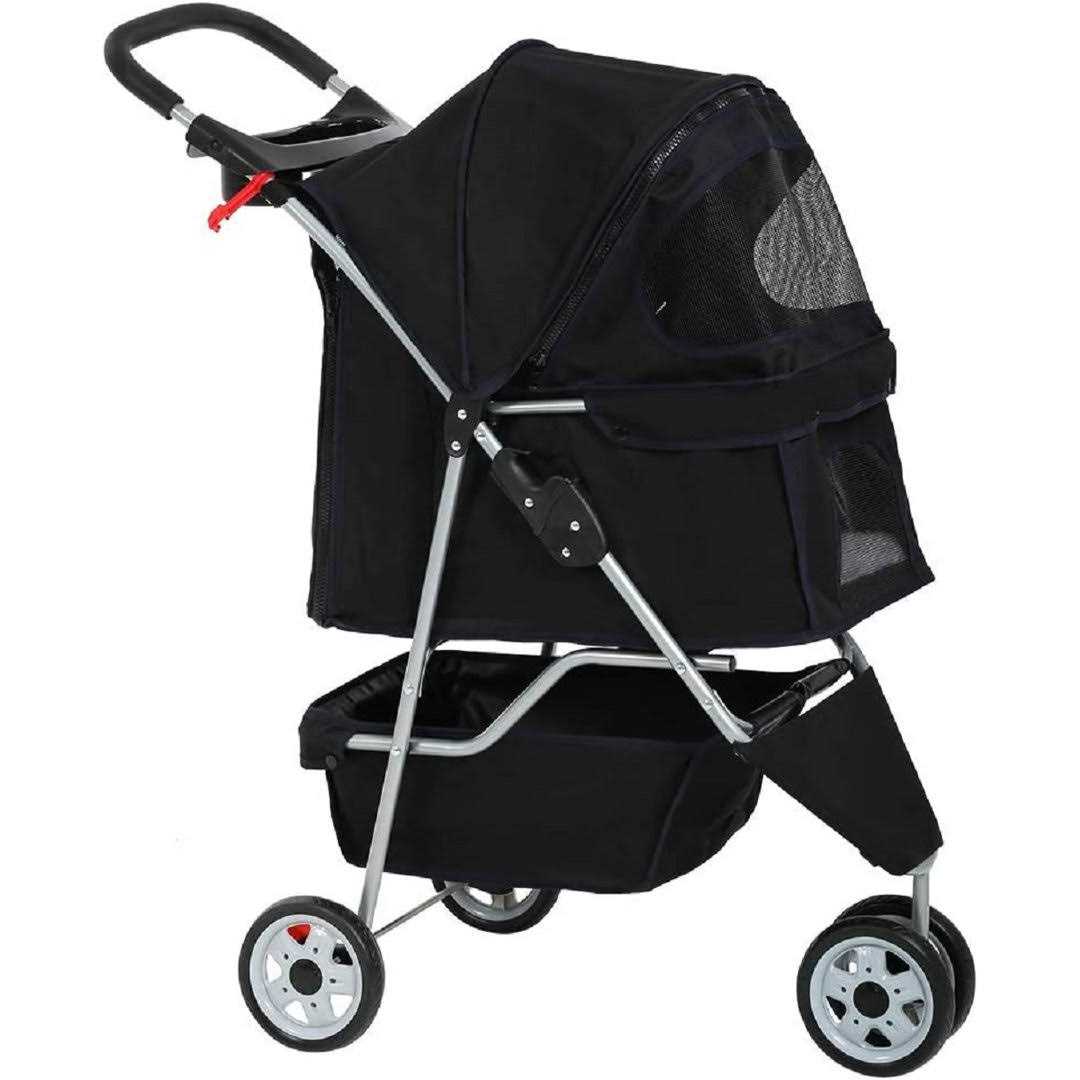 BestPet 3 Wheel Pet Stroller - Healthber