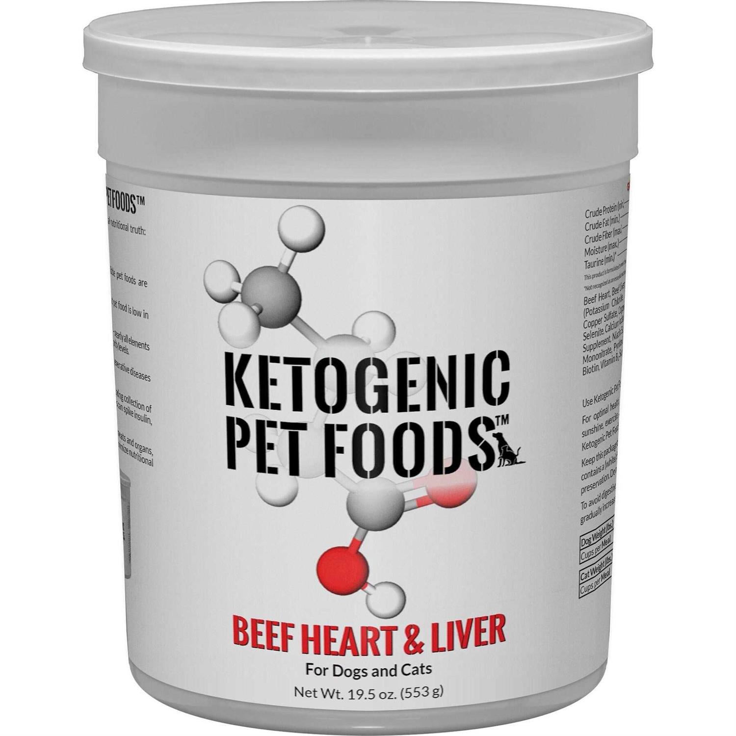 Ketogenic Pet Food Beef Heart & Liver Freeze-Dried Dog & Cat Food - Healthber