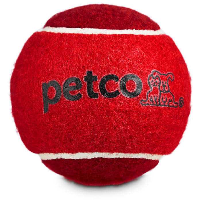 Petco Tennis Ball Dog Toy - Healthber