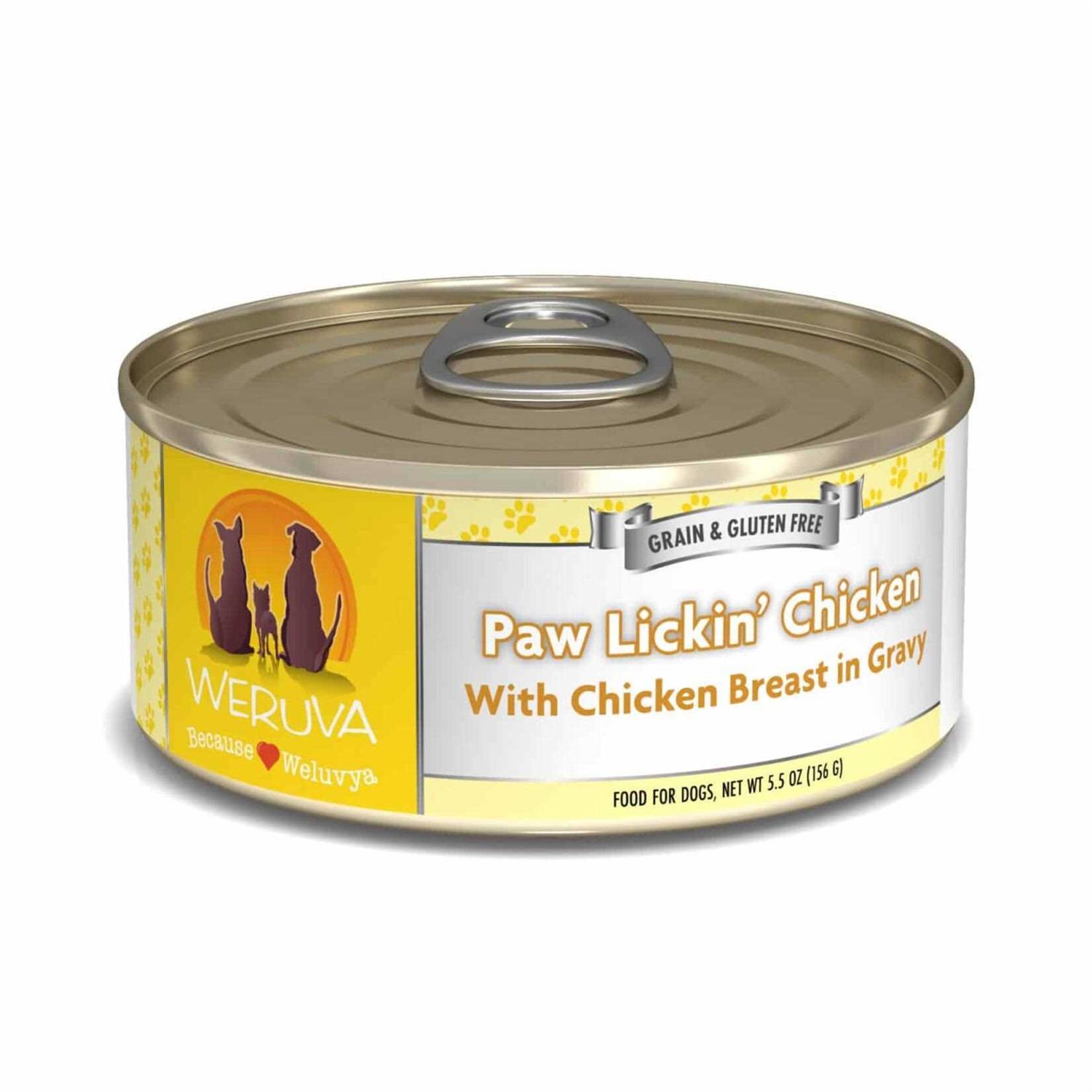 Weruva Paw Lickin Chicken Dog Food - Healthber