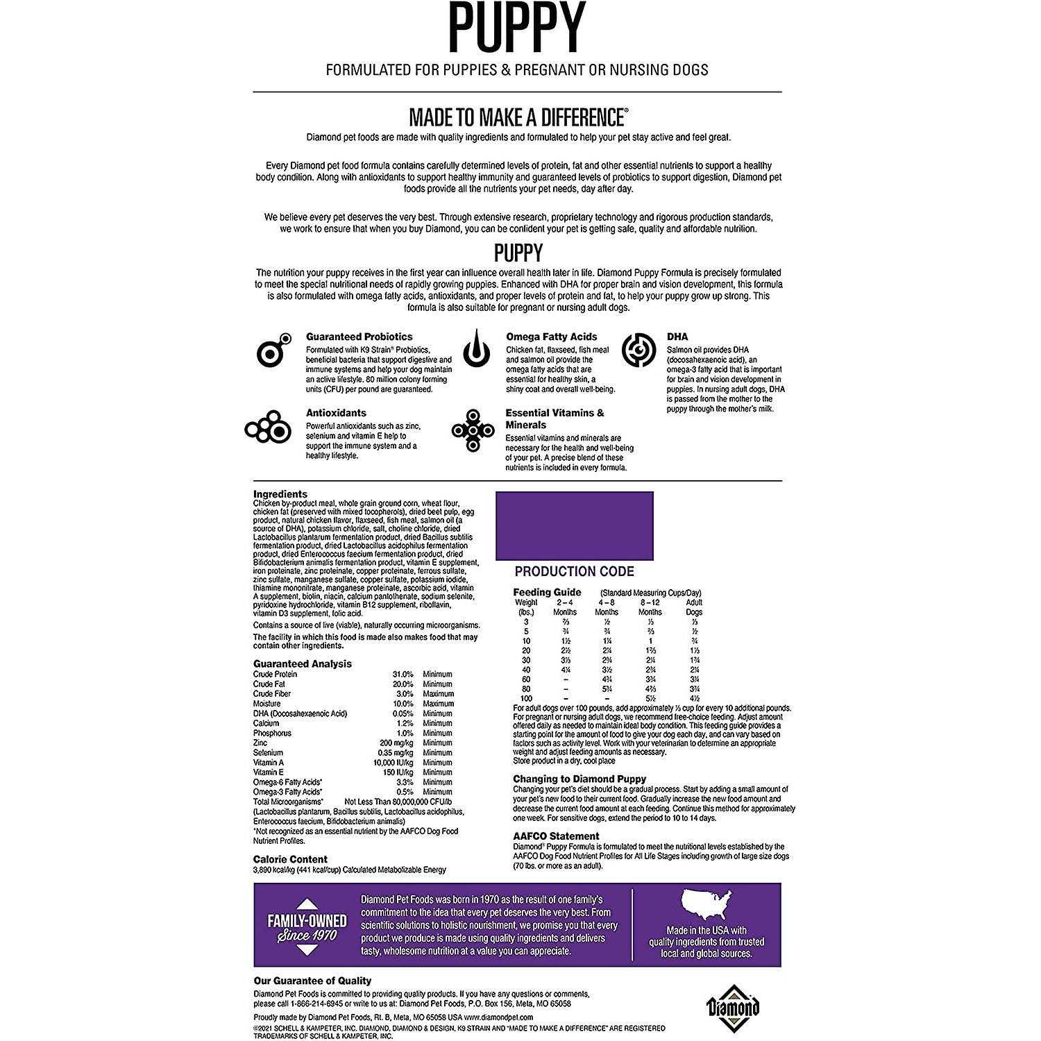 Diamond Puppy Food - Healthber