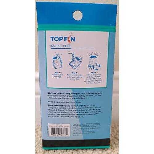 Top Fin Silenstream PF-S Small Filter Cartridges Refill for PF10 Power Filters - Healthber