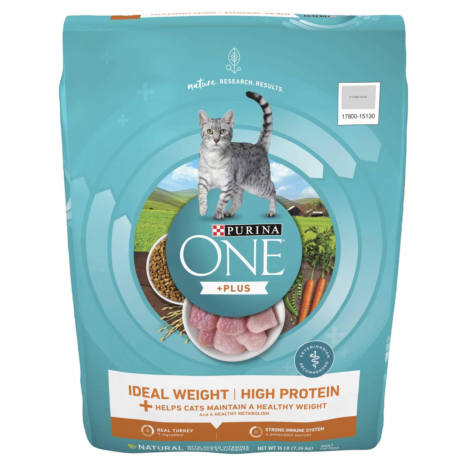 Purina ONE Healthy Metabolism Dry Cat Food - Healthber