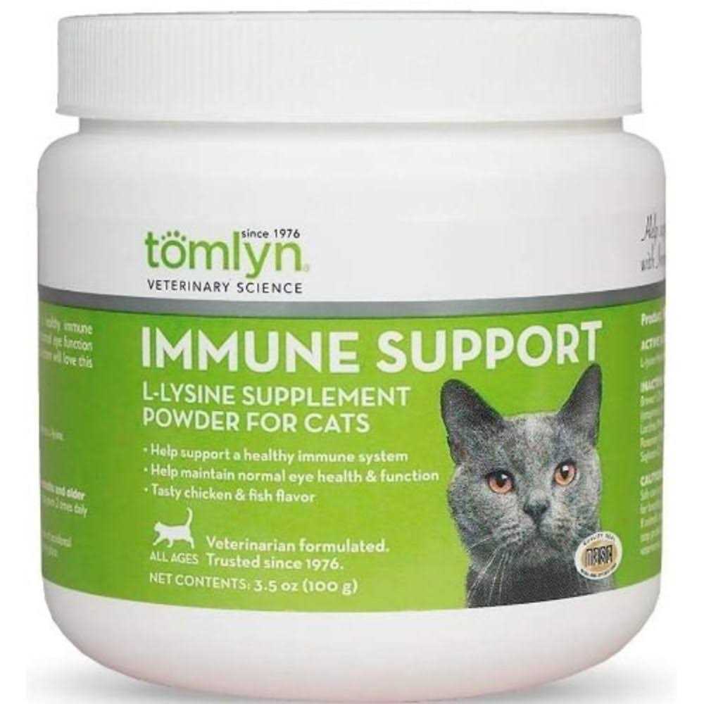 Tomlyn Immune Support L-Lysine Powder for Cats - Healthber