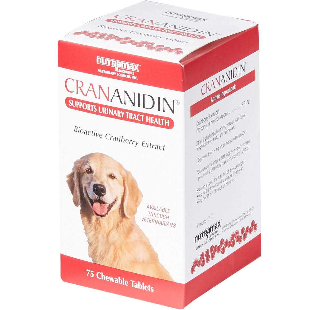 Nutramax Crananidin Tablets for Dogs - Healthber