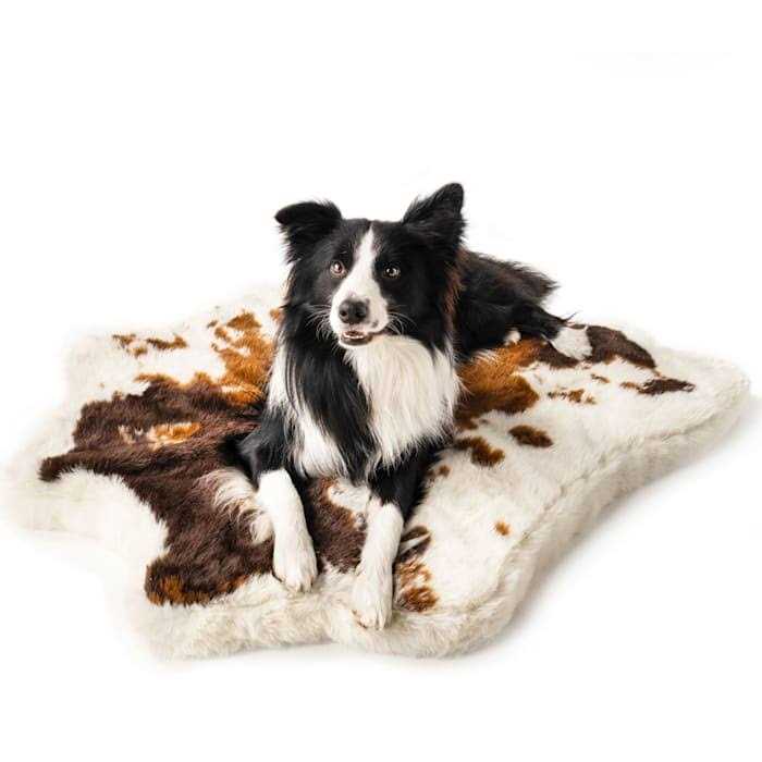 Paw PupRug Animal Print Memory Foam Dog Bed - Healthber