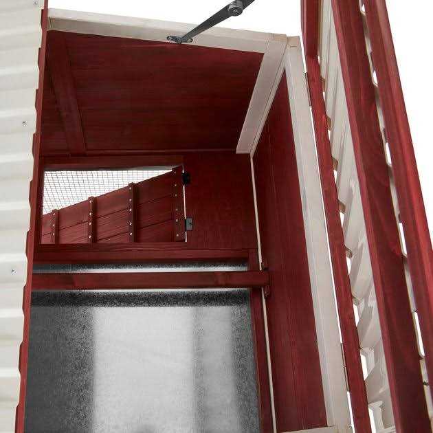 Frisco Wooden Outdoor Chicken Coop - Healthber