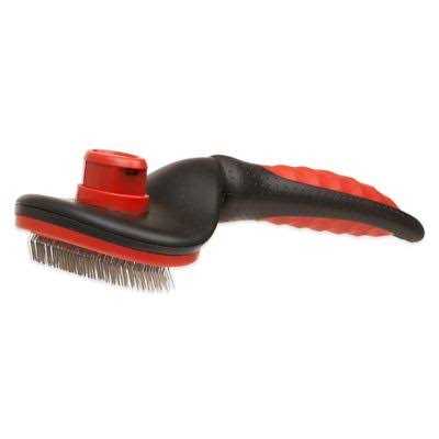 Four Paws Magic Coat Self Cleaning Slicker Brush - Healthber