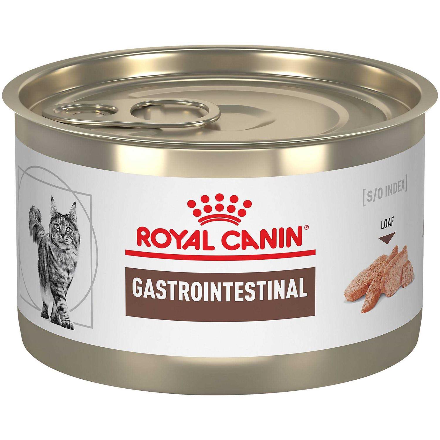 Royal Canin Veterinary Diet Gastrointestinal Loaf Canned Wet Cat Food - Healthber