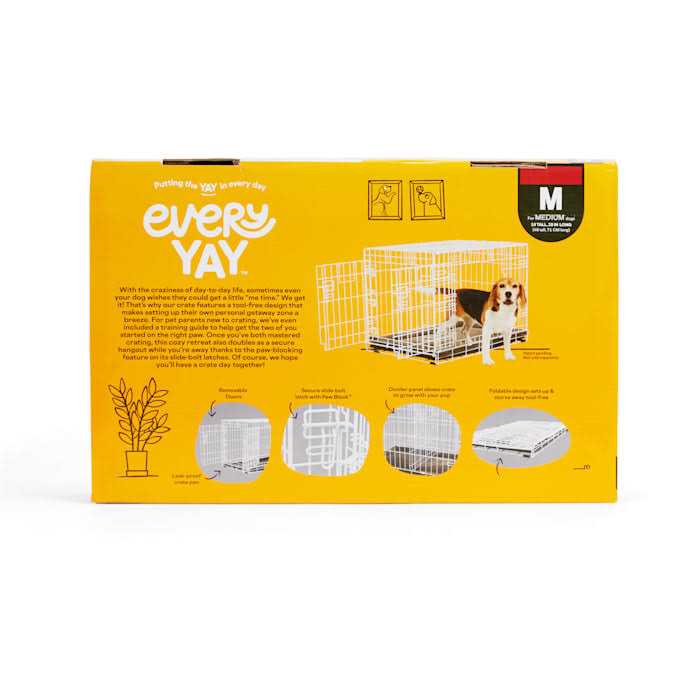 EveryYay White 2-Door Dog Crate H - Healthber