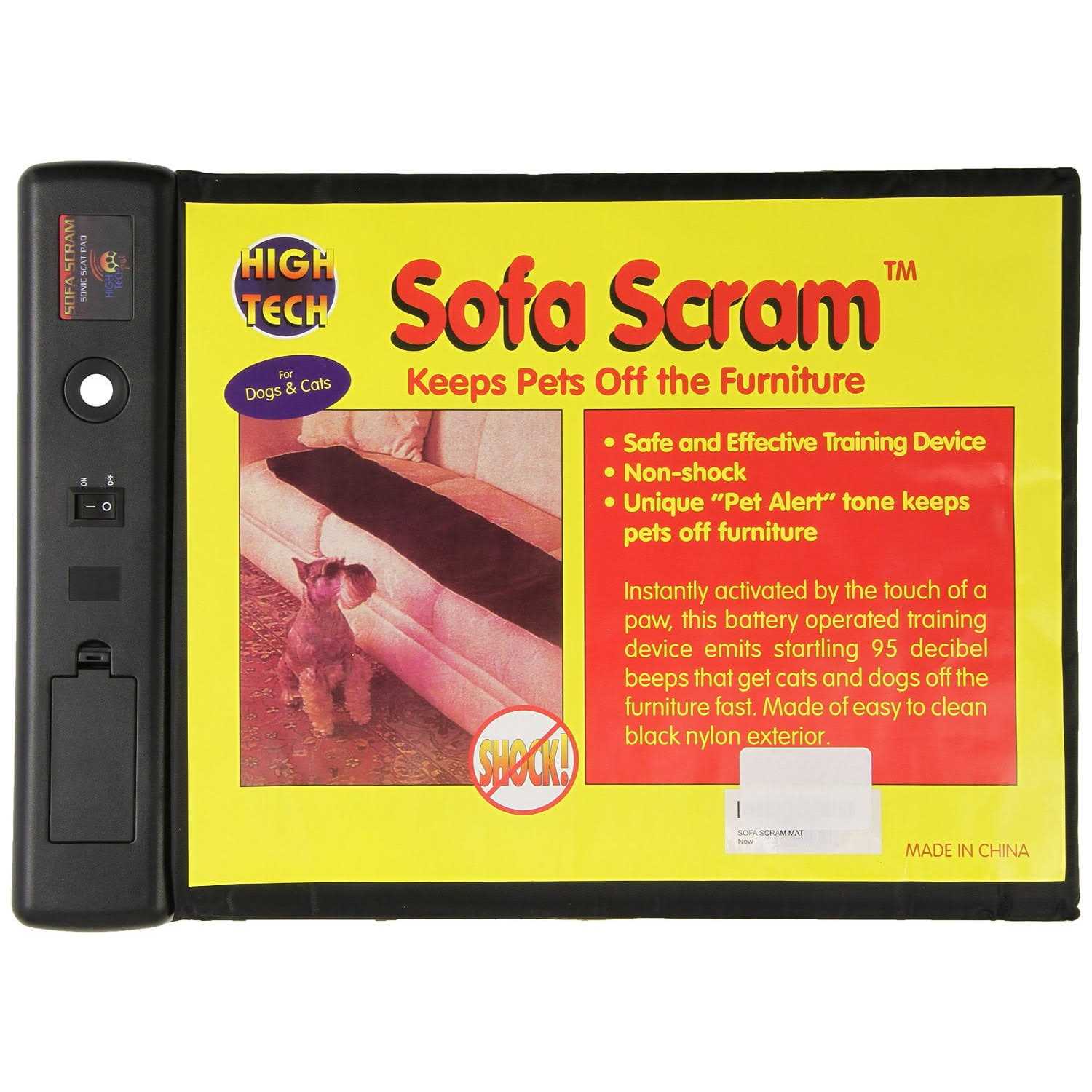 High Tech Pet Sofa Scram Dog Cat Repellent - Healthber