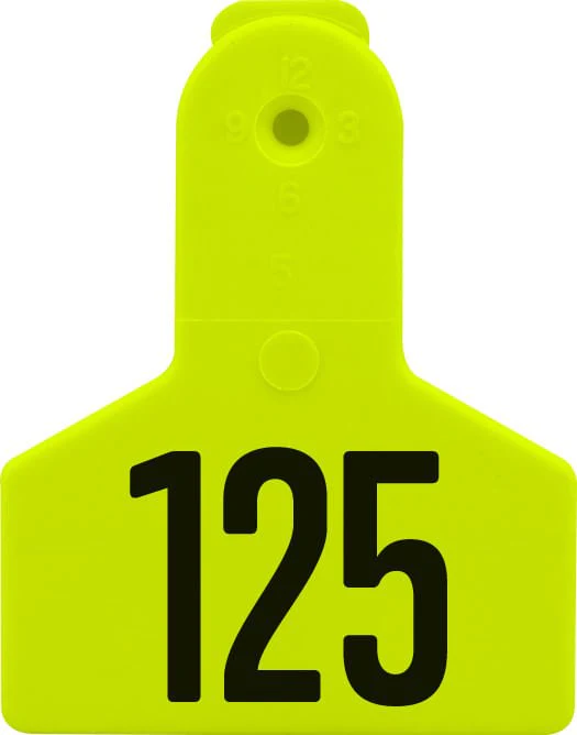 Special Order Z1 No-Snag Numbered 1-Piece Ear Tags, 25 ct - Healthber