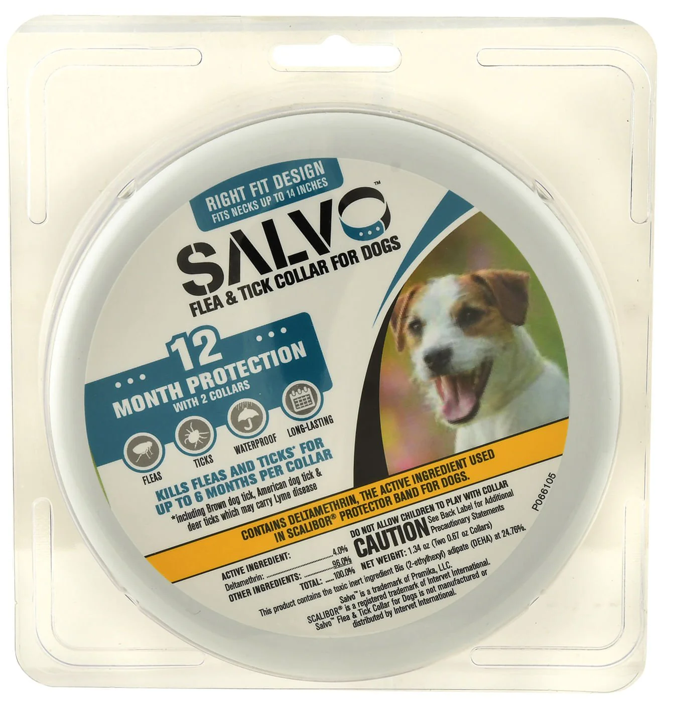 Salvo Flea & Tick Collars for Dogs - Healthber