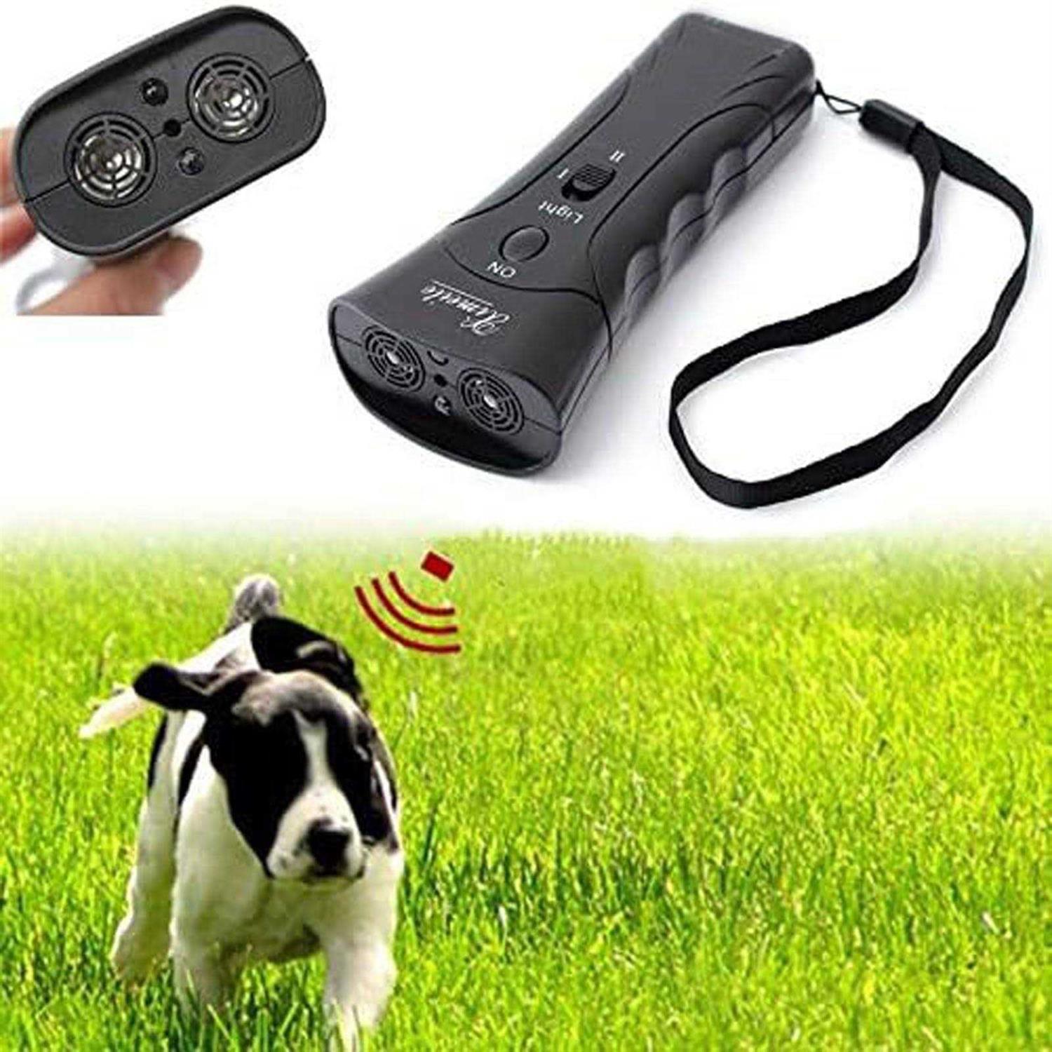 QZC Super Ultrasonic Dog Chaser,Training Dog Banish Dog Machine,Stop Animals Attacks Aggression - Healthber