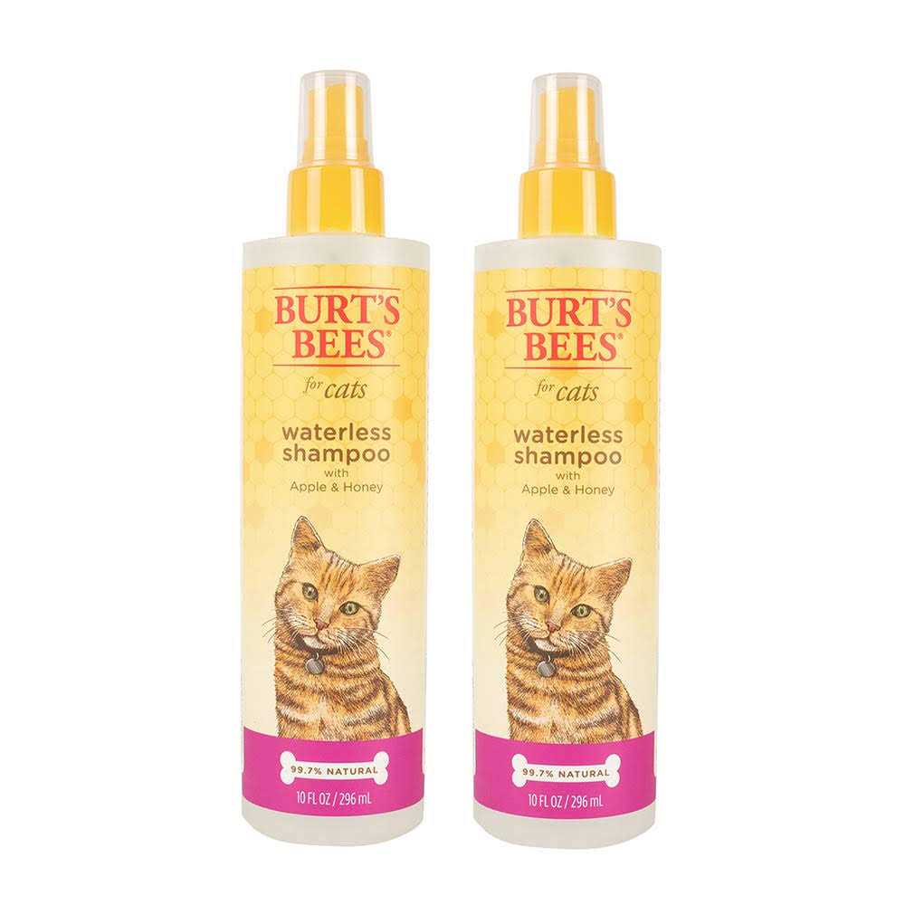 Burt’s Bees Waterless Shampoo for Cats with Apple & Honey - Healthber