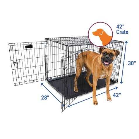 Kennel 2 Door Training Retreat Wire Petmate - Healthber