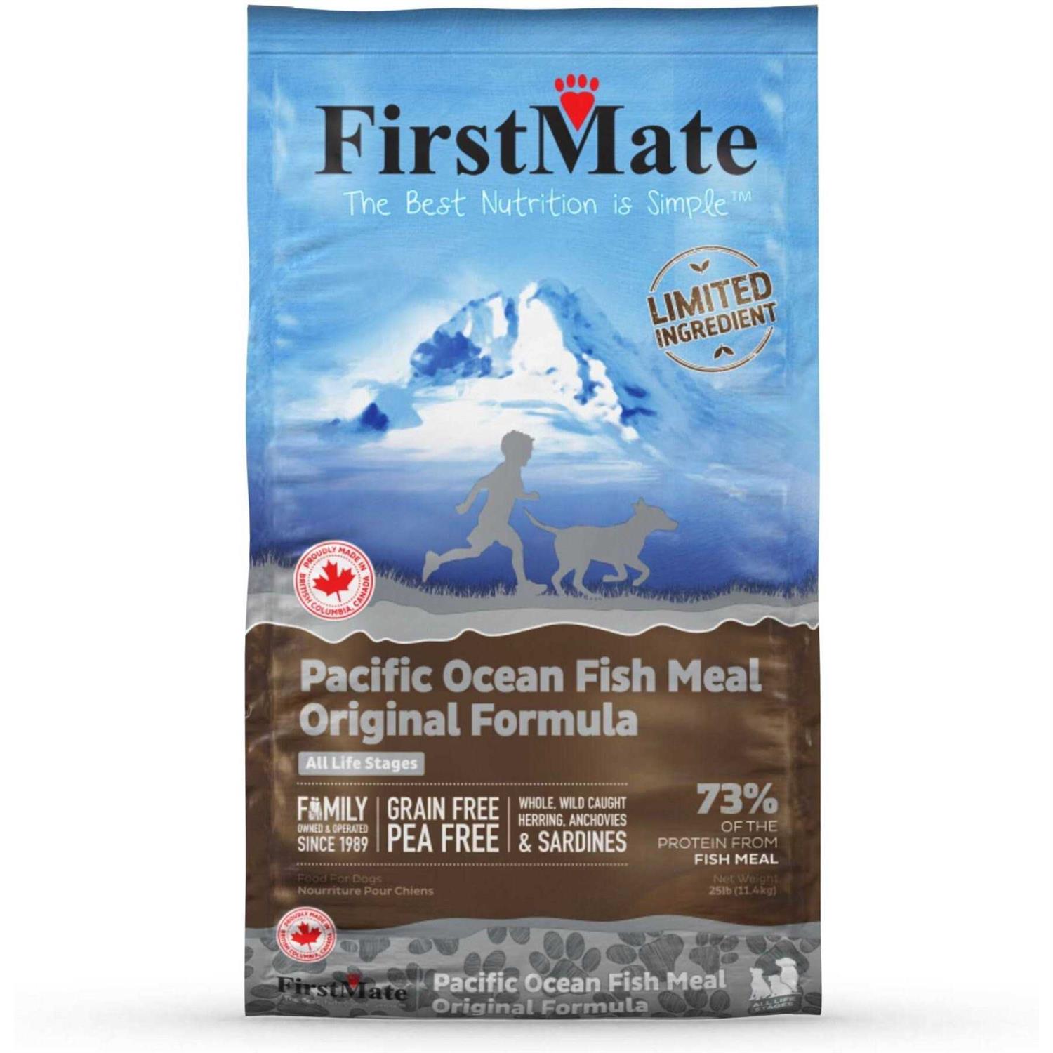 FirstMate Grain Free Pacific Ocean Fish Meal Original Formula Dog Food - Healthber