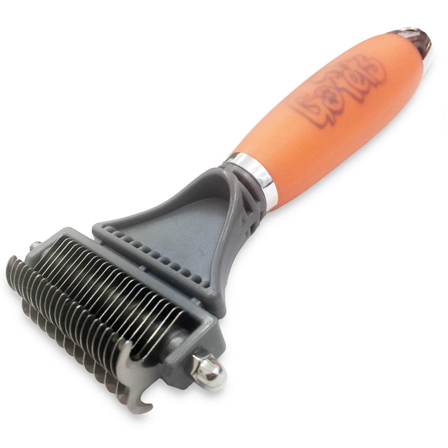 Gopets 2-Sided Dematting Comb Professional Grooming Rake for Cats & Dogs - Healthber