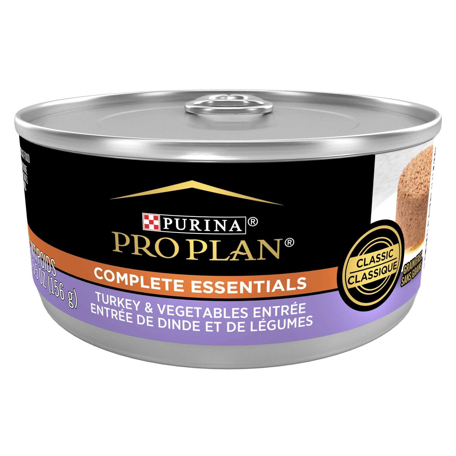 Purina Pro Plan Grain Free Pate Wet Cat Food, Complete Essentials Turkey and Vegetables Entree - Healthber
