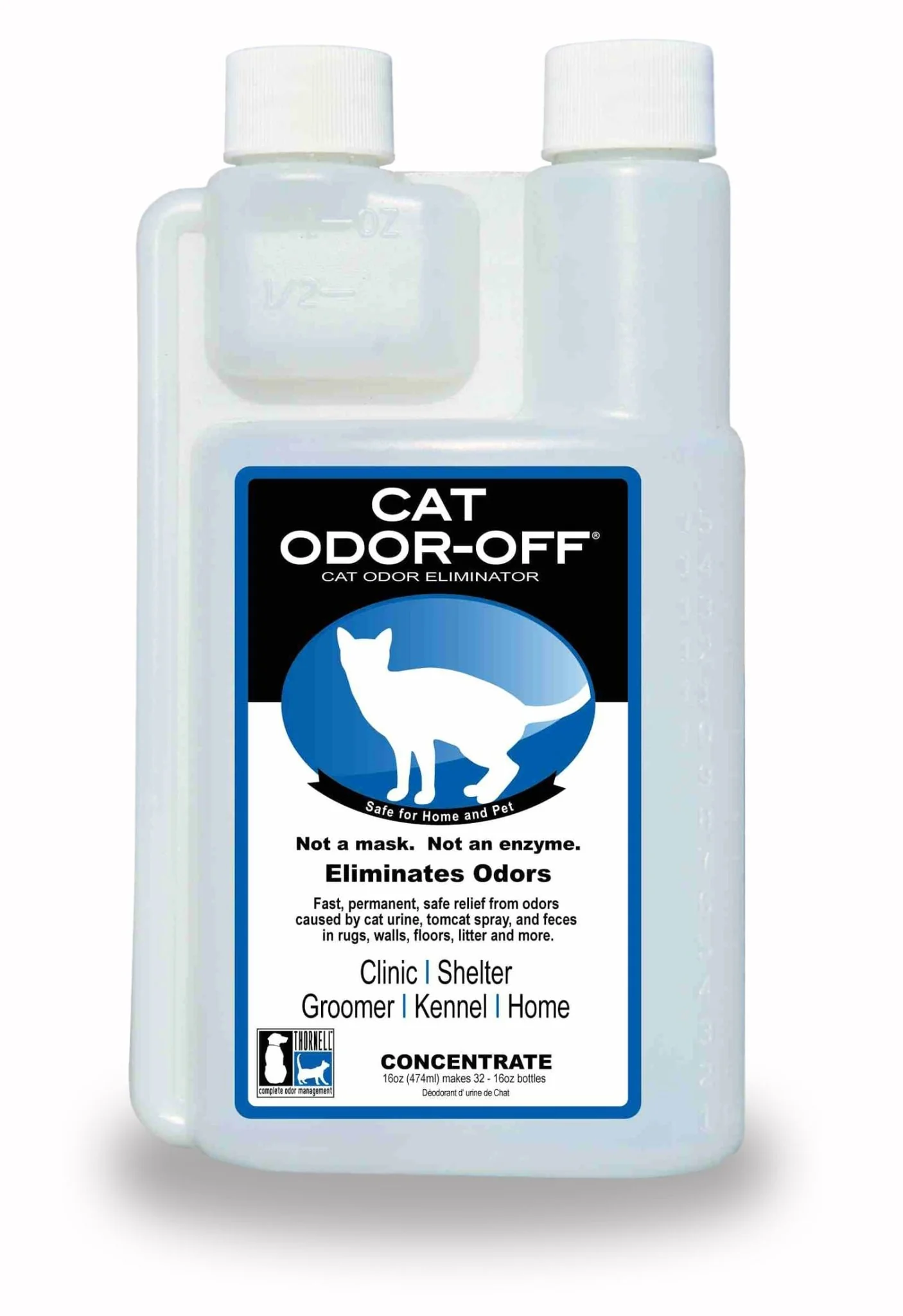 Cat Odor-Off Concentrate, 16 oz - Healthber