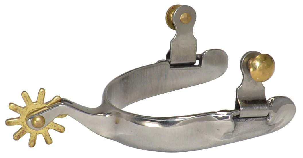 Diamond R Offset Pleasure Men's Spurs - Healthber