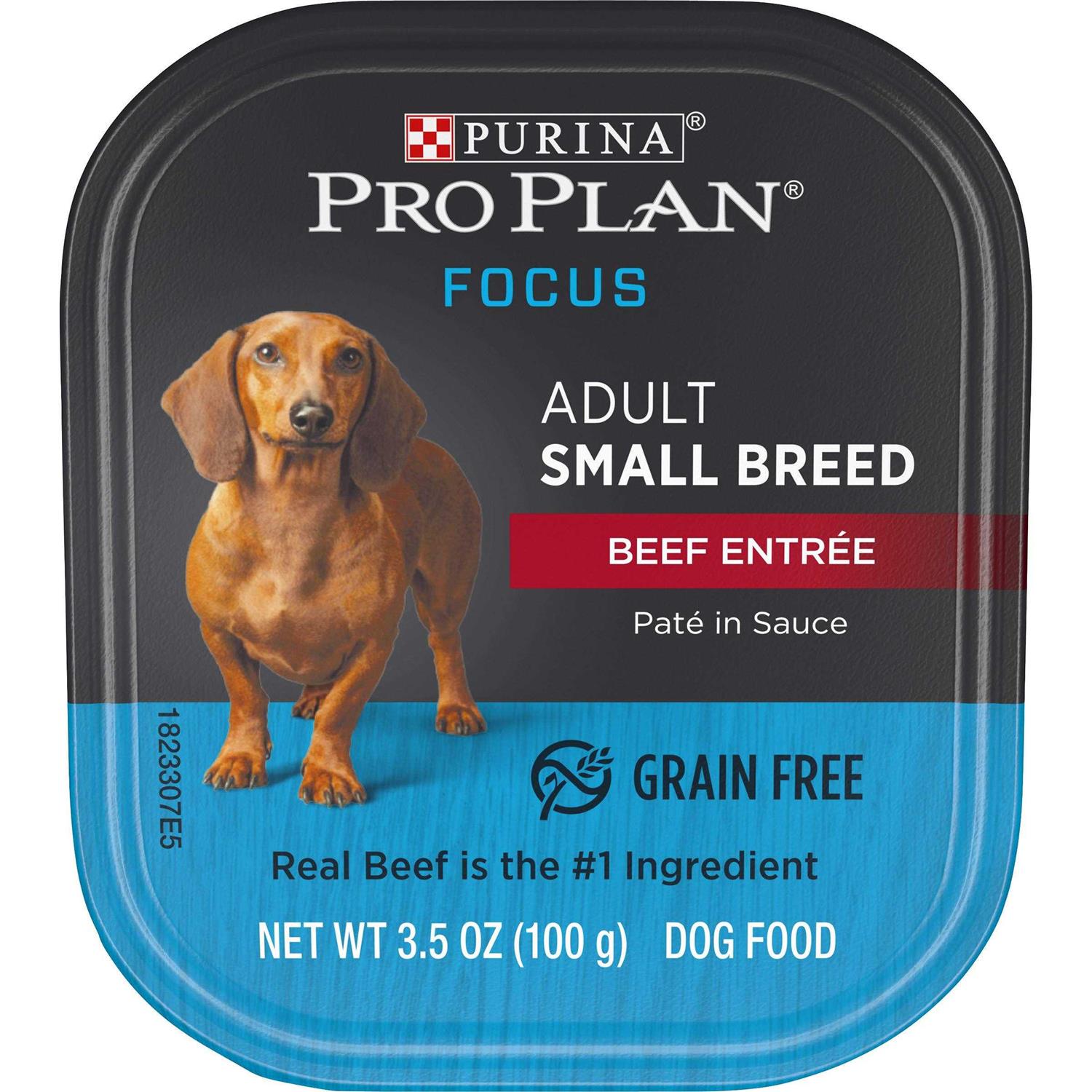 Purina Pro Plan Focus Small Breed Entree Adult Wet Dog Food - Healthber