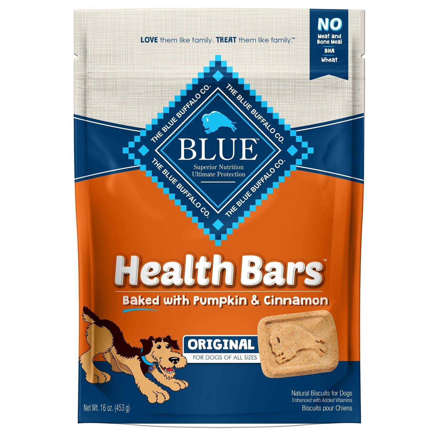 Blue Buffalo Health Bars Biscuits Dog - Healthber