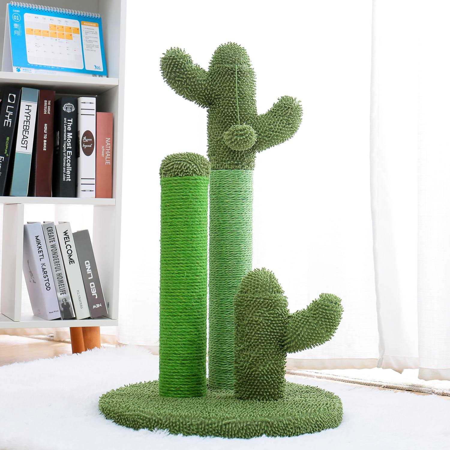 Pawz Road Cactus Cat Scratching Posts Sisal Cat Scratcher - Healthber