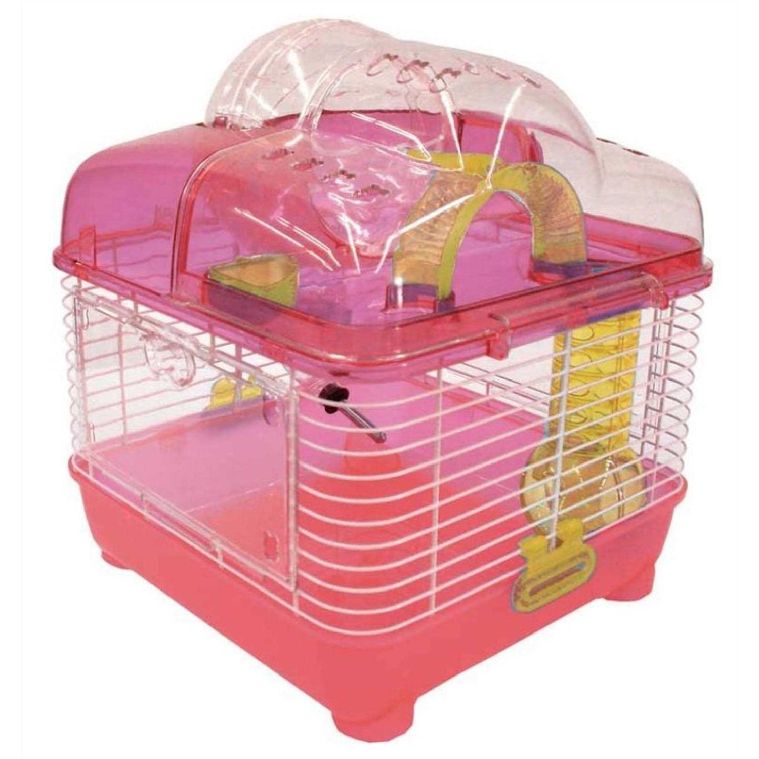 YML Clear Hamster Cage - Healthber