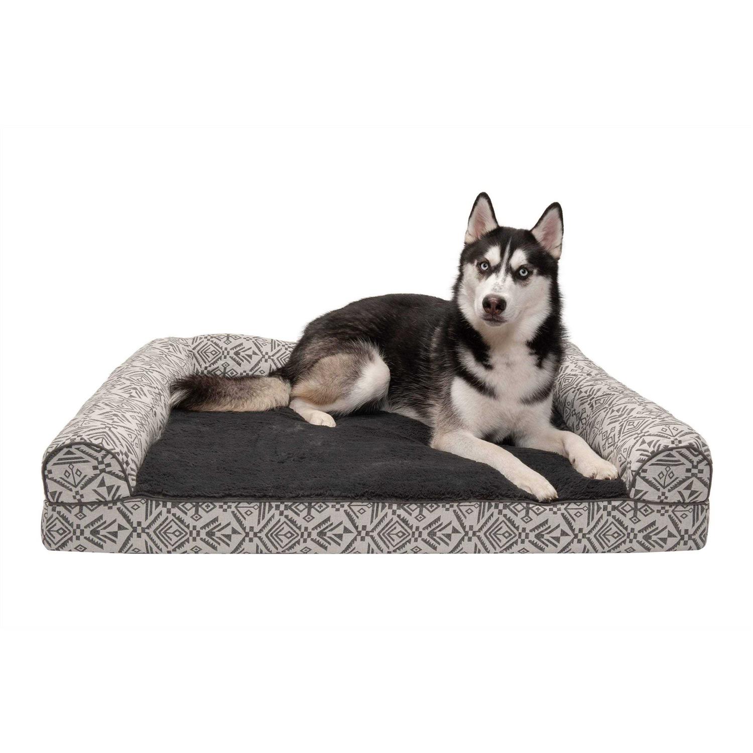 FurHaven Sofa Dog Bed Southwest Kilim - Healthber