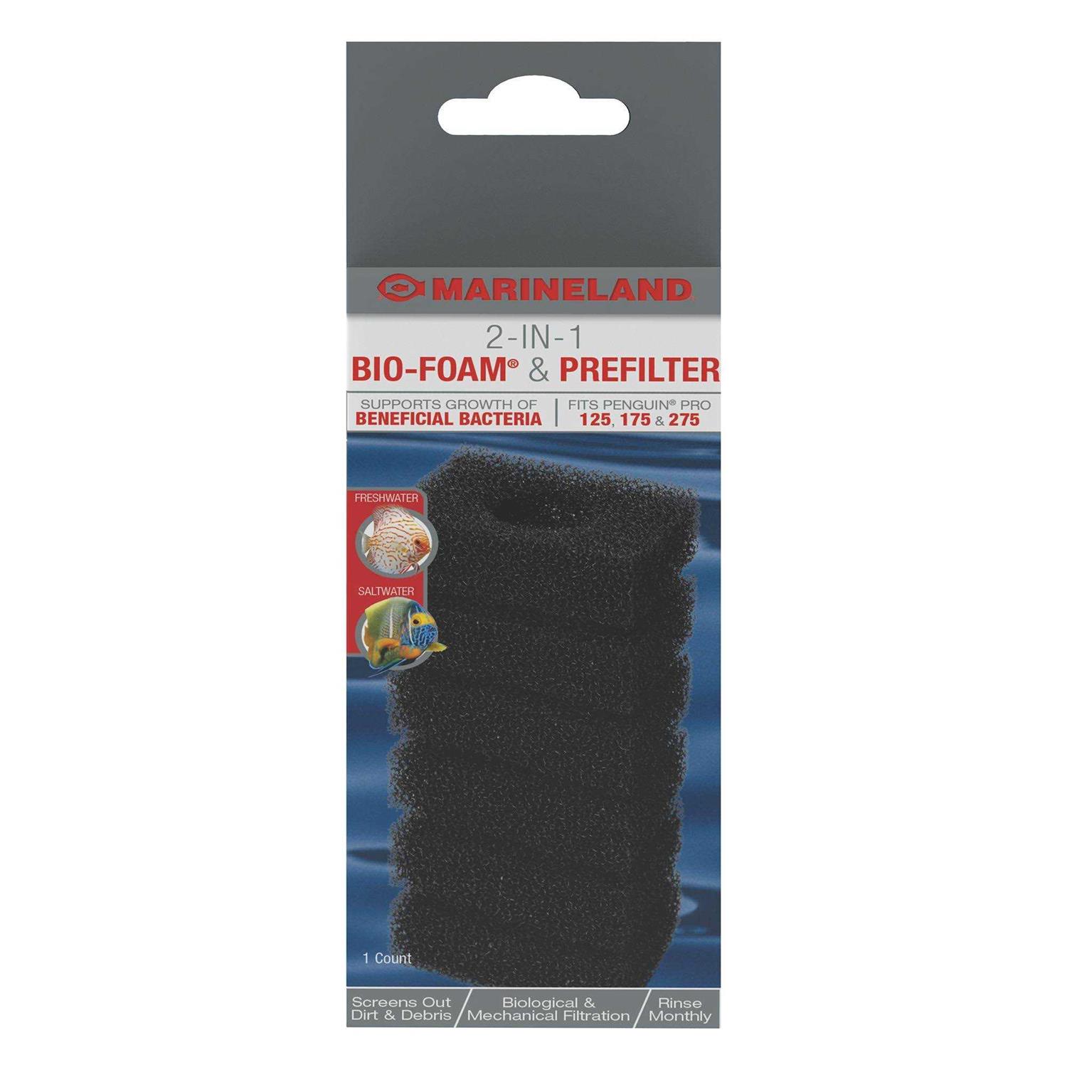 Marineland 2 in 1 Bio Foam Prefilter - Healthber